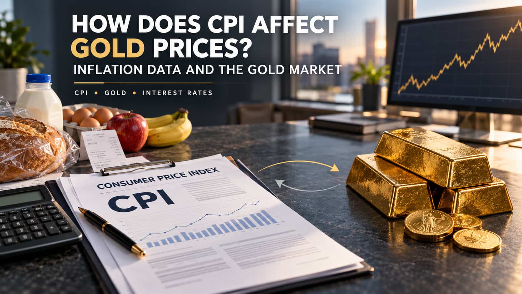 how cpi affects gold prices